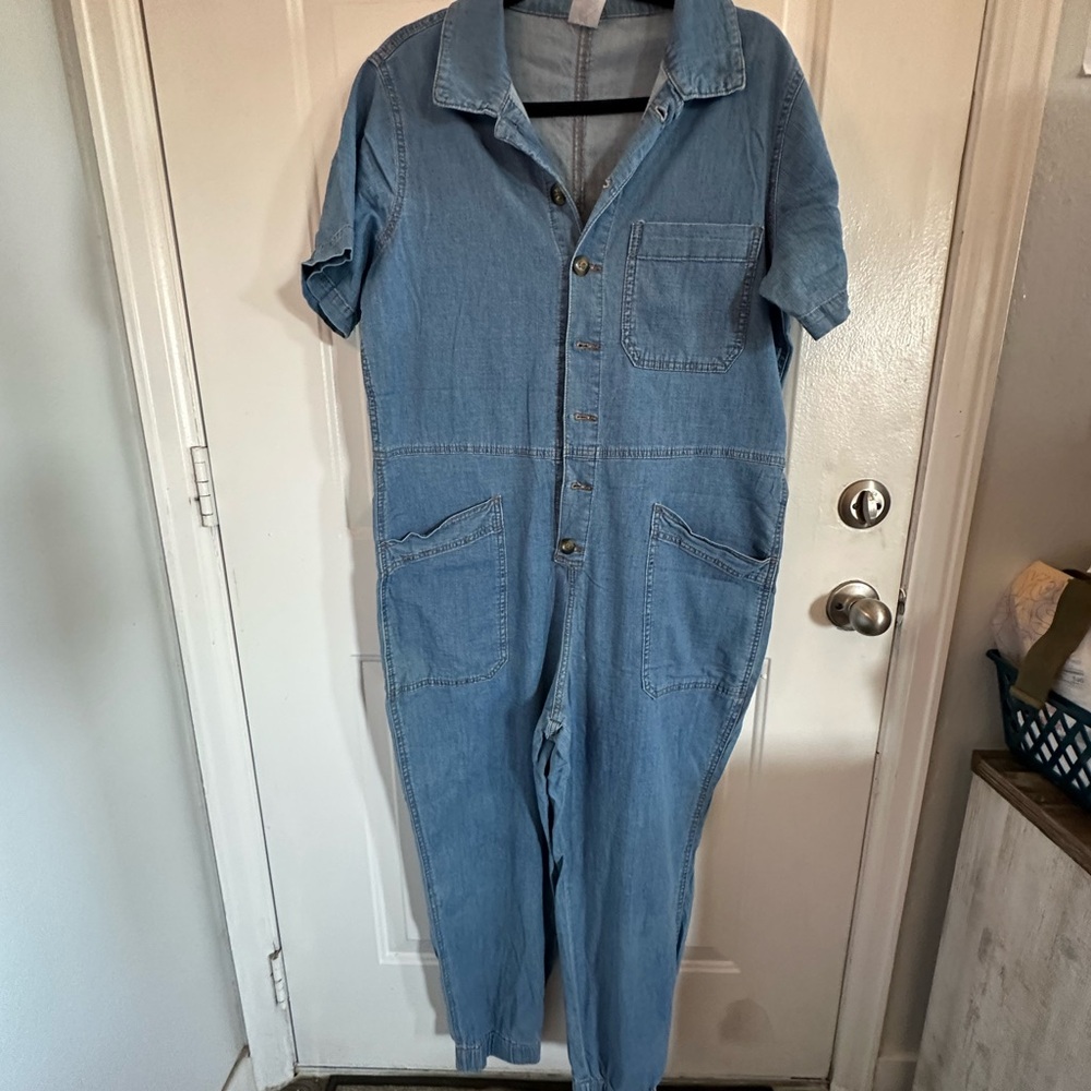 Stylish Denim Jumpsuit